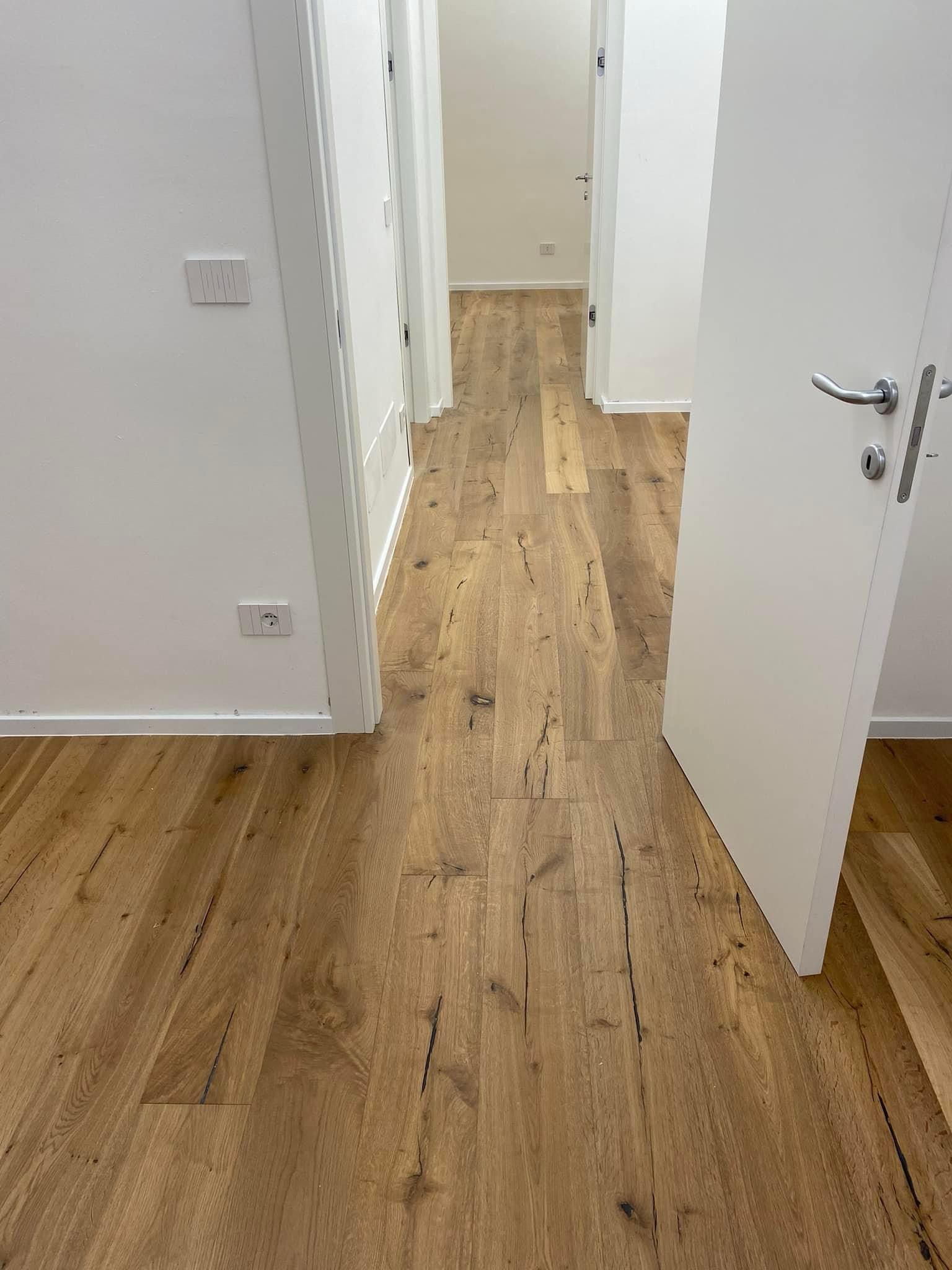 Parquet in rovere resistente ai graffi